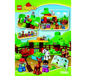 LEGO Forest: Animals 10582 Istruzioni