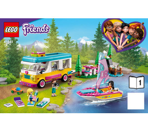 LEGO Forest Camper Van et Sailboat 41681 Instructions