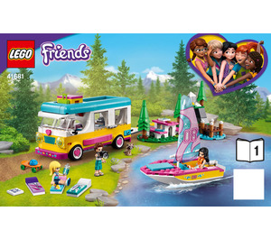 LEGO Forest Camper Van and Sailboat 41681 Instrukce