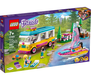 LEGO Forest Camper Van et Sailboat 41681 Packaging
