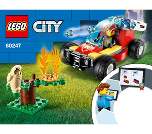 LEGO Forest Feu 60247 Instructions