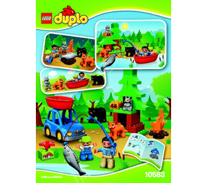 LEGO Forest: Fishing Trip Set 10583 Instructions