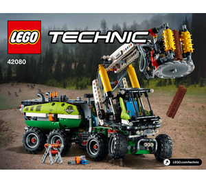 LEGO Forest Harvester Set 42080 Instructions