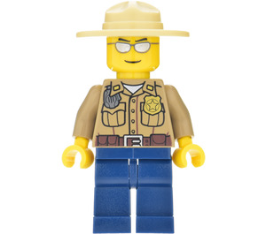 LEGO Forest Politie Officer minifiguur