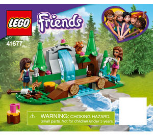 LEGO Forest Waterfall Set 41677 Instructions