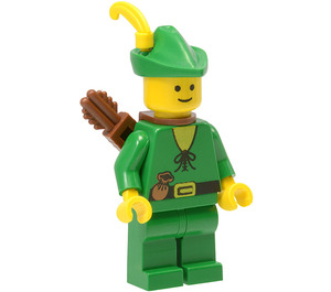 LEGO Forestman Groen met Pouch Kasteel Minifiguur