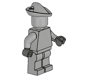 LEGO Forestman Statue Minifigure