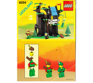 LEGO Forestmen's Hideout Set 6054 Instructions