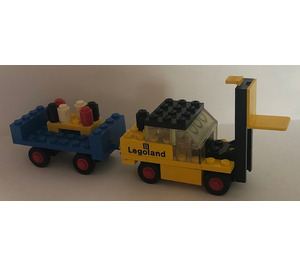 LEGO Fourchette Lift Truck et Trailer 652-1