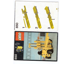 LEGO Fork-Lift Truck Set 850 Instructions