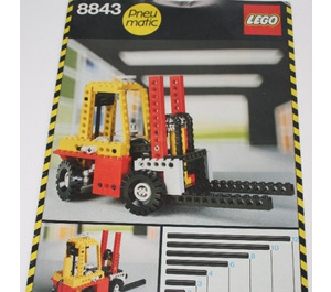 LEGO Fork-Lift Truck Set 8843 Instructions