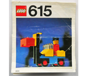 LEGO Forklift 615-2 Instructions