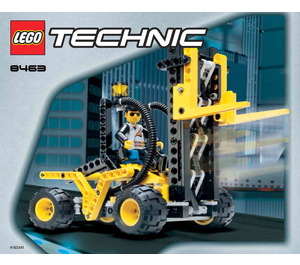 LEGO Forklift Set 8463 Instructions