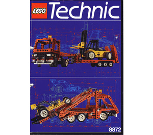 LEGO Forklift Transporter Set 8872 Instructions
