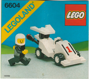 LEGO Formula 1 Racer 6604 Instructions