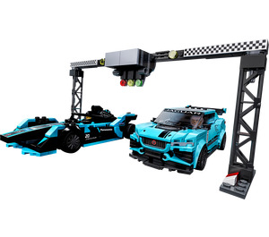 LEGO Formula E Panasonic Jaguar Racing GEN2 Auto & Jaguar I-PACE eTROPHY 76898