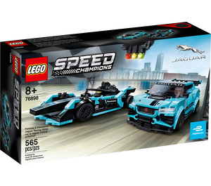 LEGO Formula E Panasonic Jaguar Racing GEN2 Auto & Jaguar I-PACE eTROPHY 76898 Packaging