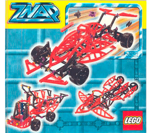 LEGO Formula Z Auto dans Storage Case 3581 Instructions
