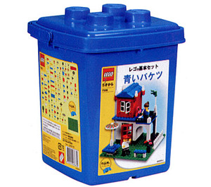 LEGO Foundation Set - Blau Eimer 7335 Packaging