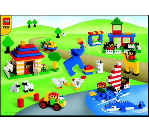 LEGO Foundation Set - rot Eimer 7336 Instructions
