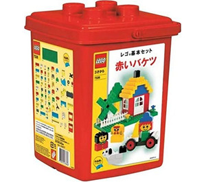 LEGO Foundation Set - rouge Seau 7336 Packaging