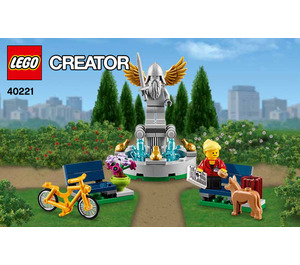 LEGO Fountain Set 40221 Instructions