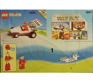 LEGO Quatre Set Value Pack 1891 Instructions