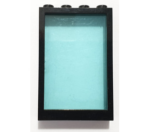 LEGO Frame 1 x 4 x 5 with Transparent Light Blue Glass (2493)