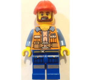 LEGO Frank the Foreman minifiguur
