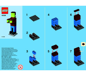LEGO Frankenstein's Monster Set 40104 Instructions