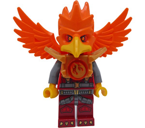 LEGO Frax - Ciemno czerwony Nogi Minifigurka