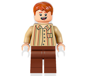 LEGO Fred Weasley con Striped Maglietta Minifigure