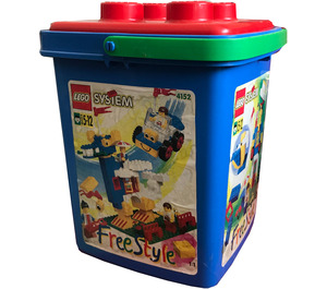LEGO Freestyle Bucket, 5+ Set 4152 Packaging