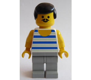 LEGO Freestyle Figura con Striped Parte superior Minifigura