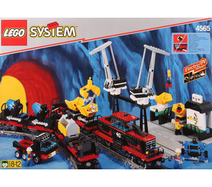 LEGO Freight en Kraan Railway 4565 Packaging