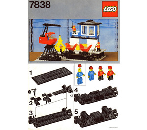 LEGO Freight Loading Depot Set 7838 Instructions