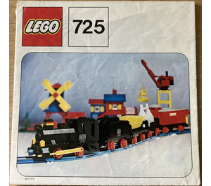 LEGO Freight Trein Set 725-2 Instructions