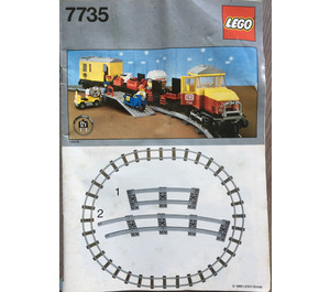 LEGO Freight Train Set 7735 Інструкції