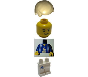 LEGO French Team Player 4 Minifiguur