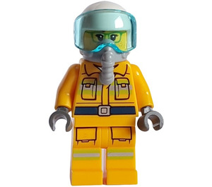 LEGO Freya McCloud - Firefighter met Breathing Apparatus minifiguur