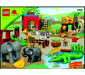 LEGO Friendly Zoo Set 4968 Instructions