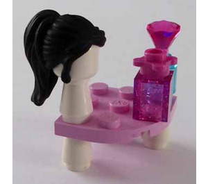 LEGO Friends Adventskalender 3316-1 Subset Day 24 - Corner Table with Beauty Accessories