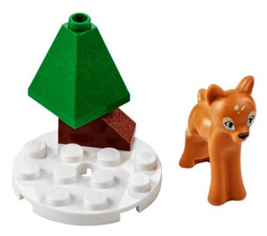 LEGO Friends Advent Calendar Set 41040-1 Subset Day 4 - Deer and Tree