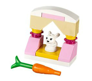 LEGO Friends Advent Calendar 41102-1 Subset Day 12 - Stand, Bunny Rabbit, and Carrot