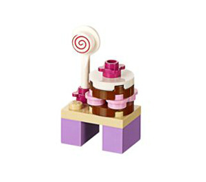 LEGO Friends Advent Calendar 41102-1 Componente Day 16 - Table with Sweets