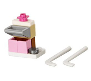 LEGO Friends Advent Calendar 41102-1 Teilmenge Day 19 - Hockey Equipment Stand