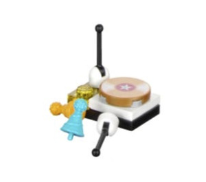 LEGO Friends Calendrier de l'Avent 41131-1 Subset Day 19 - Record Player and Party Hat