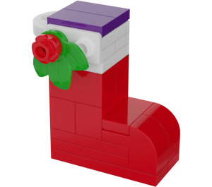 LEGO Friends Advent Calendar Set 41353-1 Subset Day 6 - Tree Ornament 'Santa's Stocking'