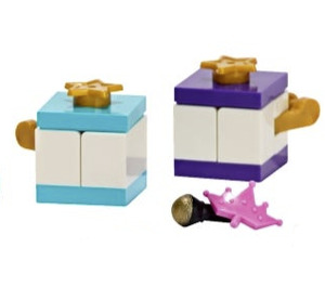 LEGO Friends Advent Calendar Set 41382-1 Subset Day 17 - Two Gift Boxes Tree Ornament