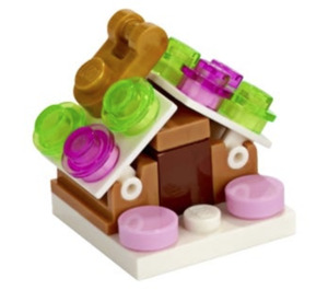 LEGO Friends Advent Calendar Set 41382-1 Subset Day 21 - Gingerbread House Tree Ornament